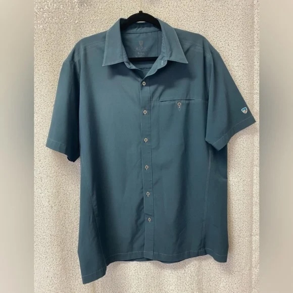 Kuhl RENEGADE SHIRT in Pirate Blue | size Large - Picture 1 of 6
